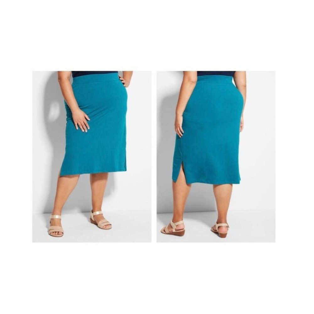Suprema Collection A-Line Midi Spring Maxi Skirt